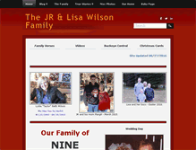 Tablet Screenshot of jrwilsonfamily.com